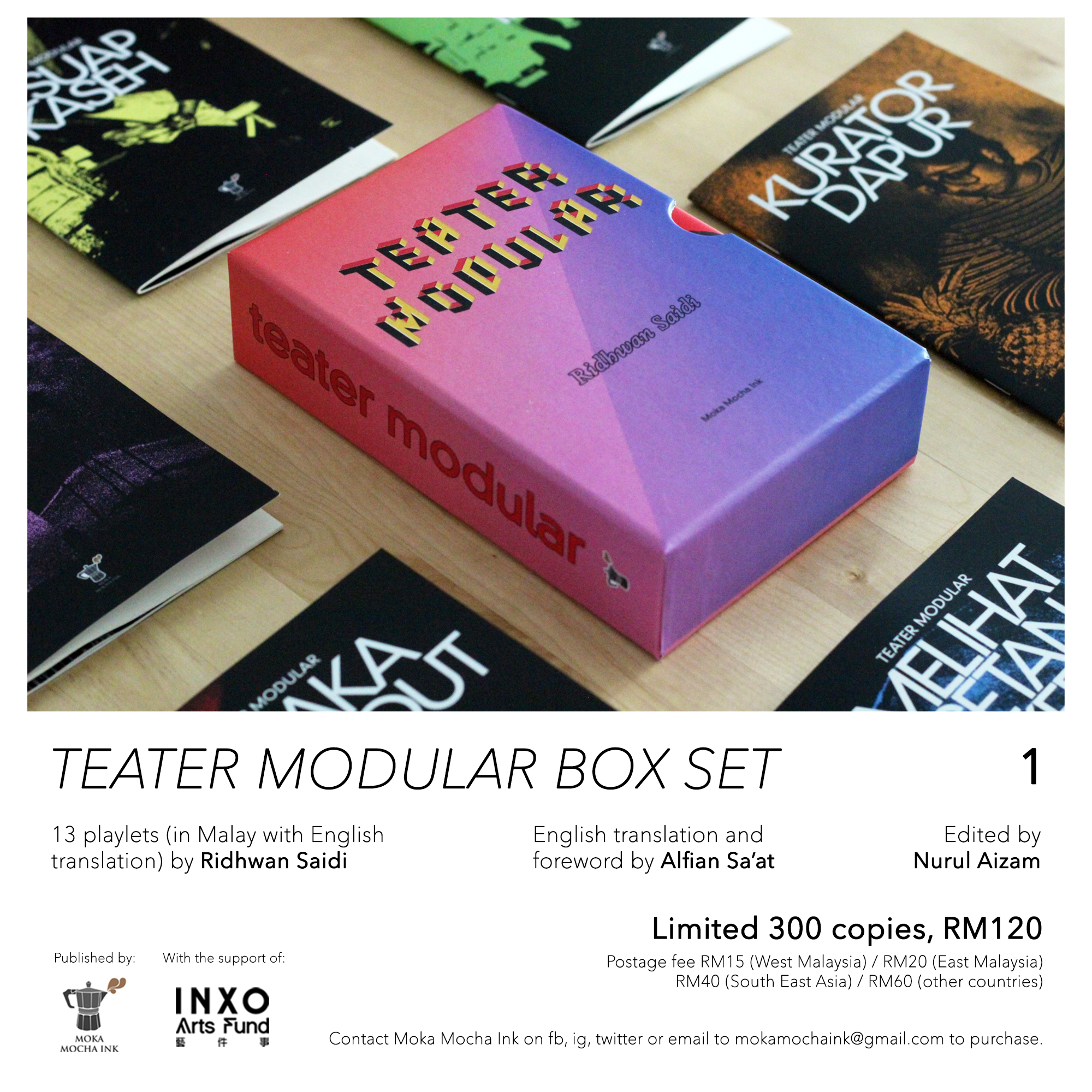 TEATER MODULAR Box Set – Moka Mocha Ink